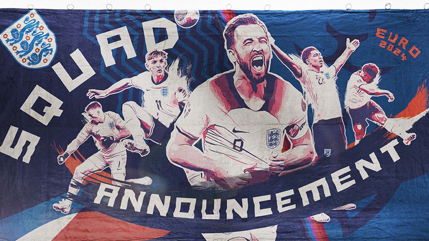 England's squad announcement for UEFA EURO 2024